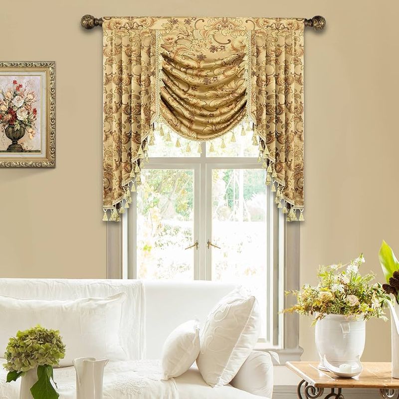 7 Decor Habits Making Your Home Look Stuck In Time And 8 That Are Surprisingly Stylish - Decor Hint Heavy Window Treatments with Valances