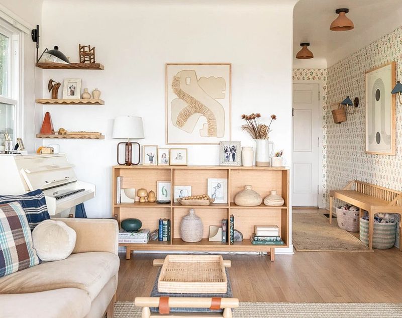 Textured Items Like Woven Objects or Stone Décor
