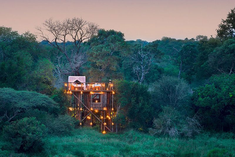 The Eagles Nest at South Africa's Lion Sands Game Reserve