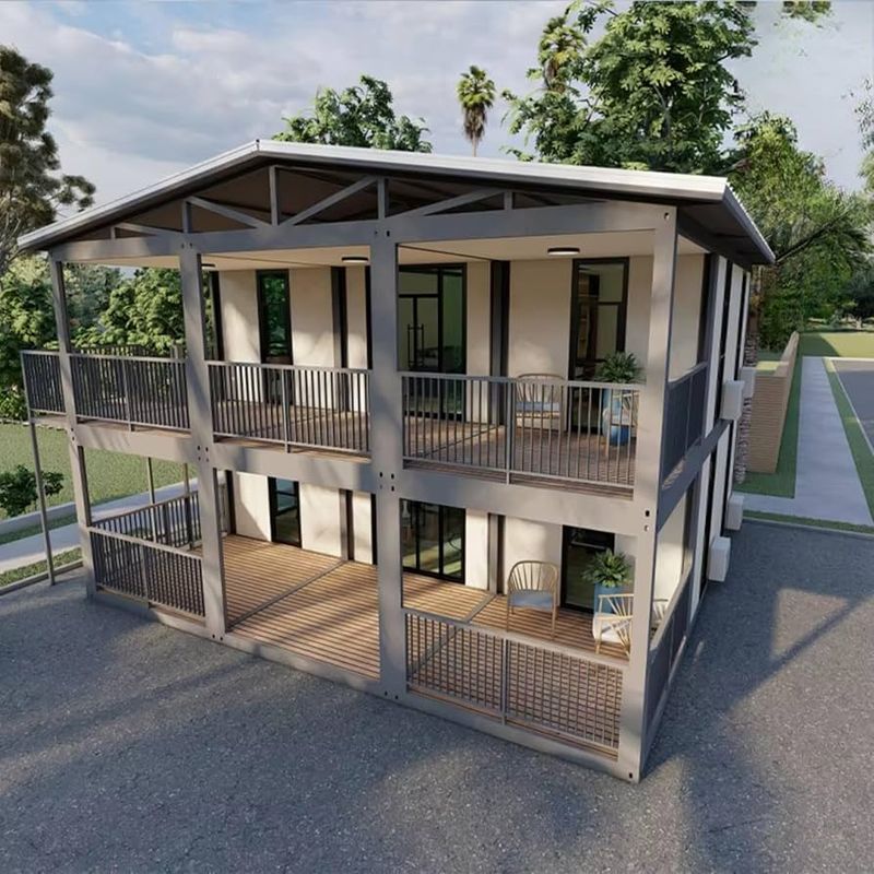 23 Tiny Homes From Amazon For Everyone's Liking - Decor Hint Generic Two-Story Expandable Prefab House