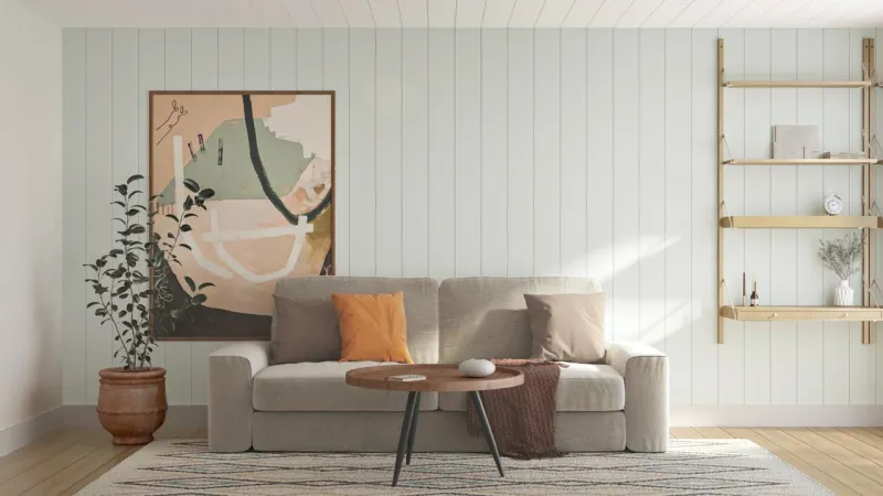 I Asked A Designer How To Fit A Sofa In My Super Narrow Living Room, Here's What She Said - Decor Hint Consider Custom-Made Slim Sofas