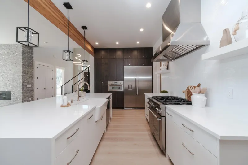 In Stockton Homes 12 Kitchen Looks Are Losing Favor 10 Stylish Ones Remain - Decor Hint Dark Cherry-Stained Cabinets Falling Out of Fashion