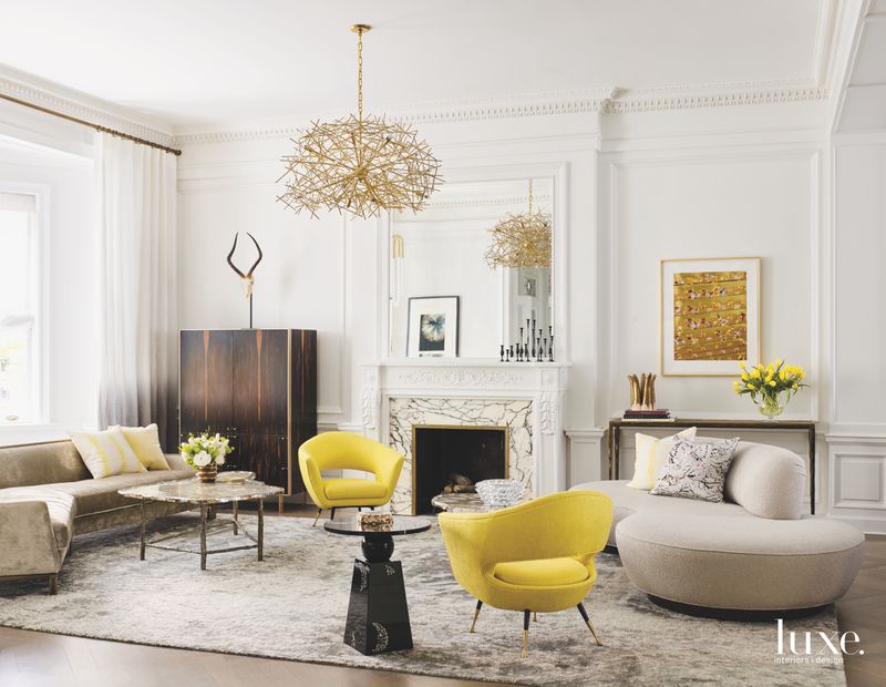 Gilded Grandeur Meets Modern Minimalism in This Stunning NYC Home - Decor Hint Hand‑Painted Murals Bring Nursery To Life