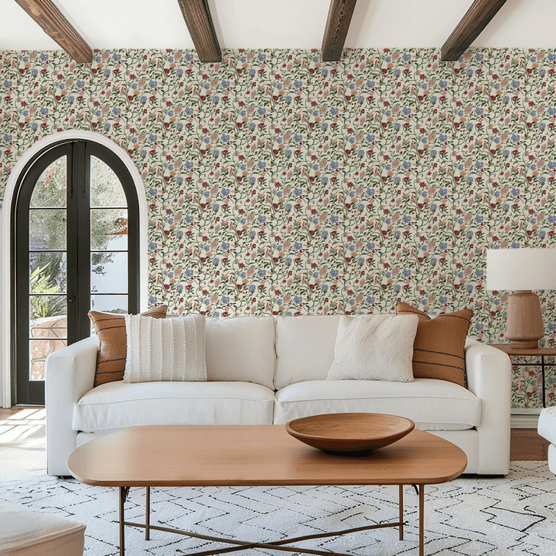 Patterned Wallpaper Rooms