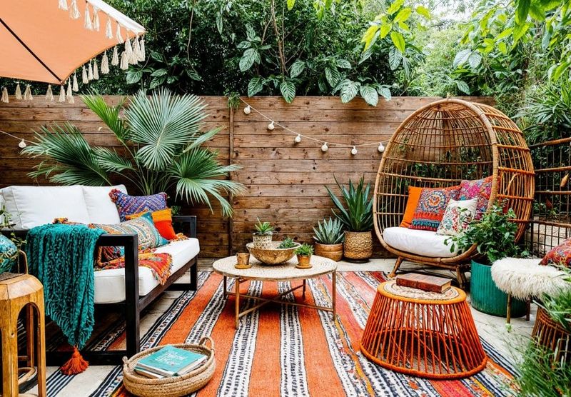 Transform Your Patio Into A Cozy Retreat With These 21 Creative Touches - Decor Hint Layer Outdoor Rugs