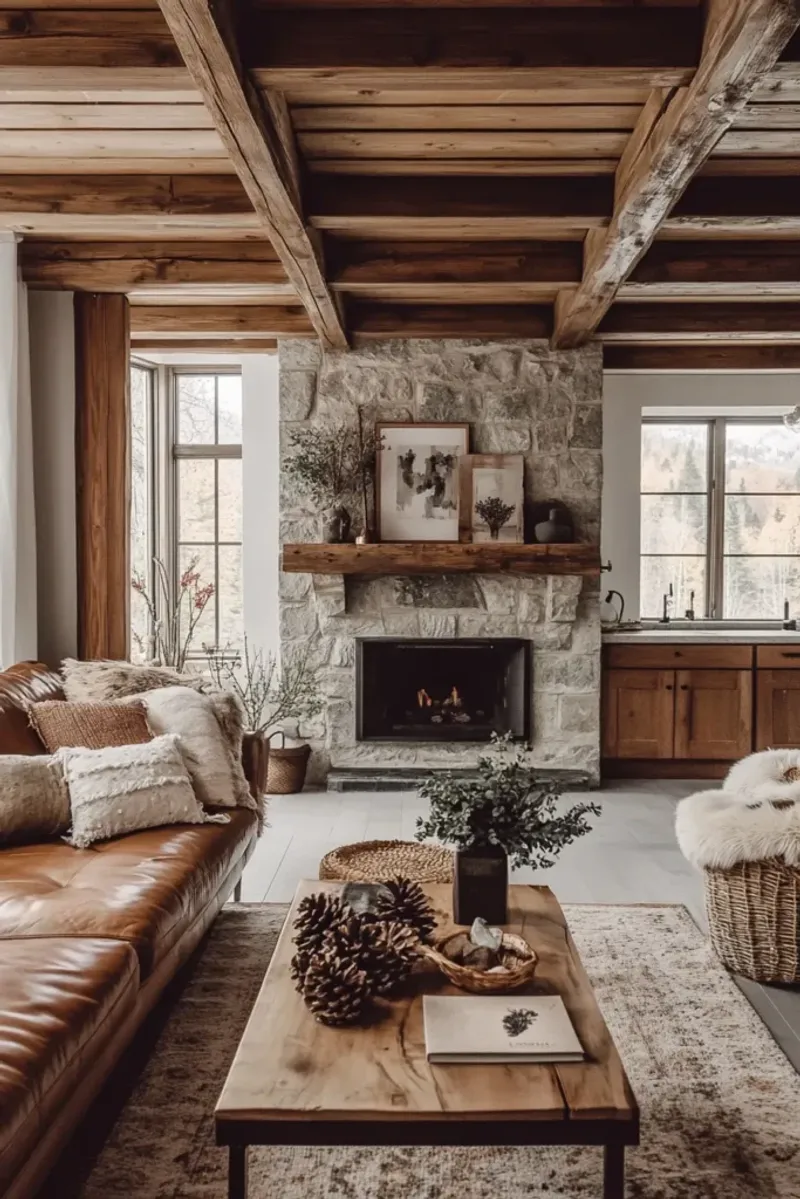 Get Your Home Winter-Ready With These 15 Creative Decor Ideas - Decor Hint Rustic Wood Decor