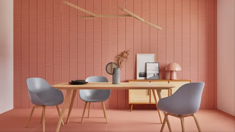 15 Retro Paint Shades Designers Are Loving Again - Decor Hint Coral Pink