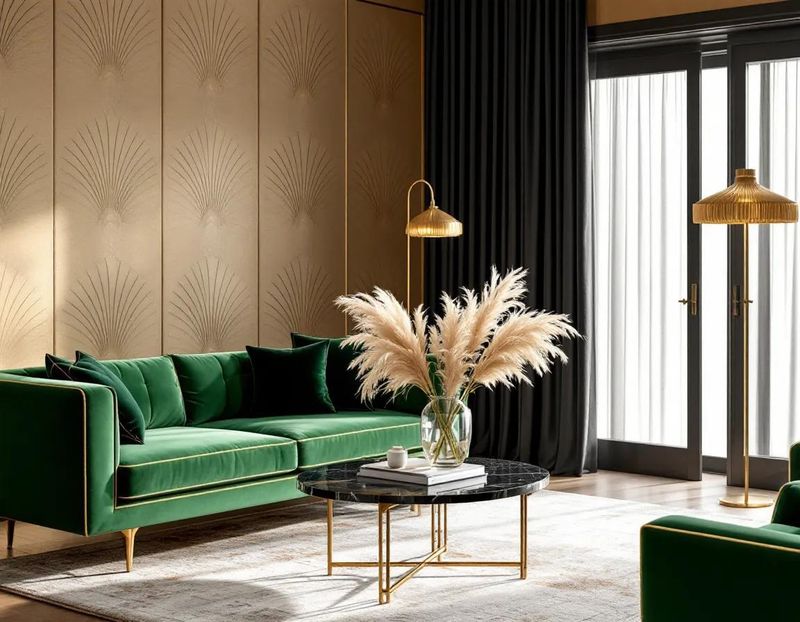 Floor-To-Ceiling Velvet Curtains