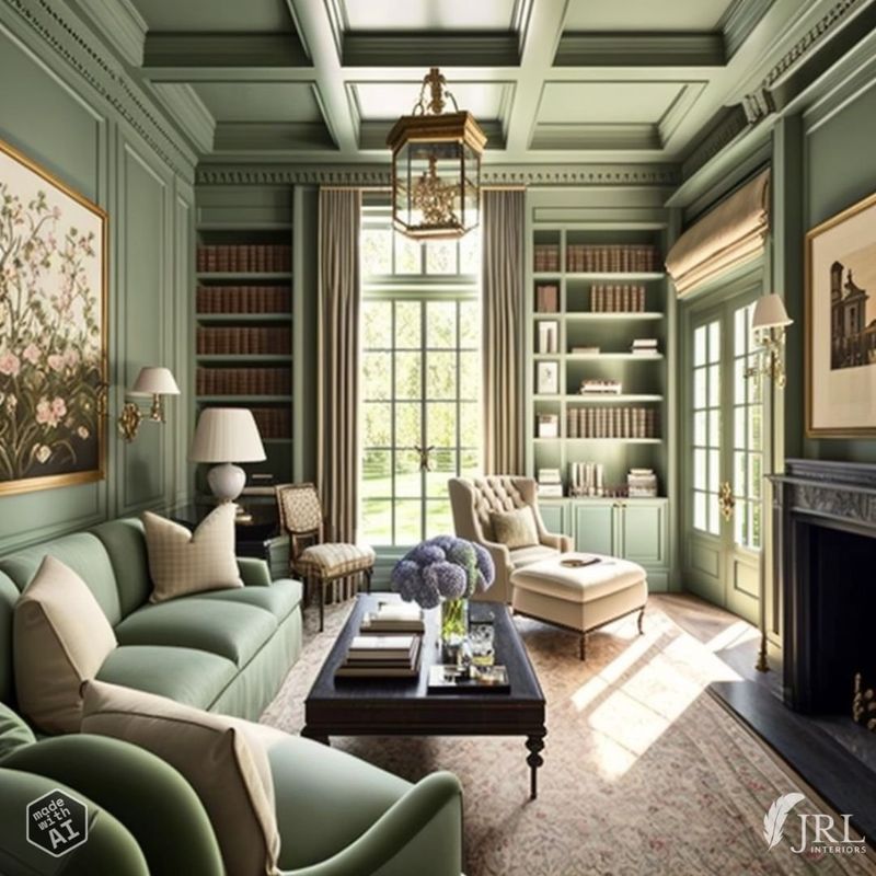 16 Cozy Color Combinations Perfect For Cottage Style Homes - Decor Hint Moss Green and Light Stone