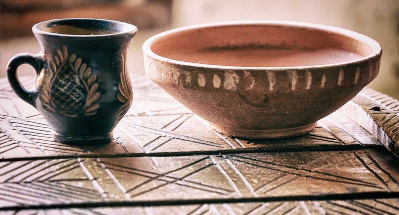 Heavily Stained Ceramics