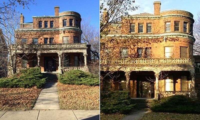 Faded Grandeur: The Mansion Before Its Remarkable Transformation