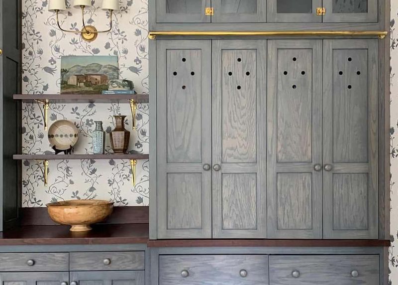 5 Treasures In Galena Homes That Are Suddenly Popular (And 3 That Never Went Out Of Style) - Decor Hint Antique Built-In Cabinets