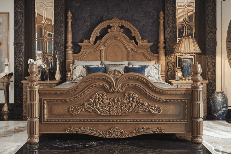 16 Pieces Of Furniture You Should Never Buy, According To Interior Designers - Decor Hint Ornate Carved Wooden Bed Frames