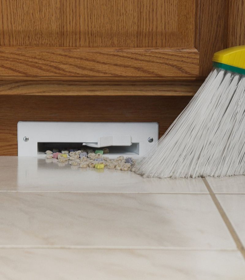 Under-cabinet vacuums (kick vacs)