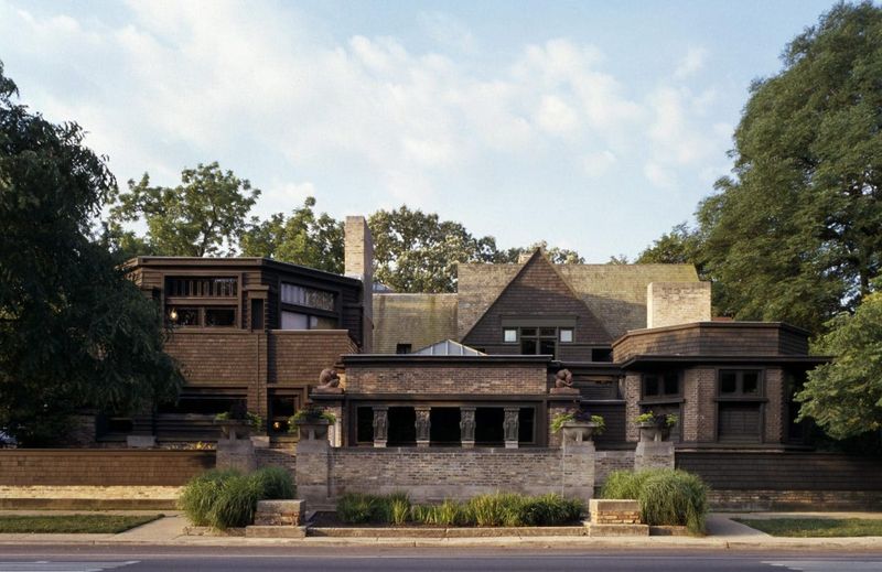 Travel Back In Time 15 Historic Homes Preserved Just As They Were - Decor Hint Wright's Home and Studio – Oak Park, Illinois