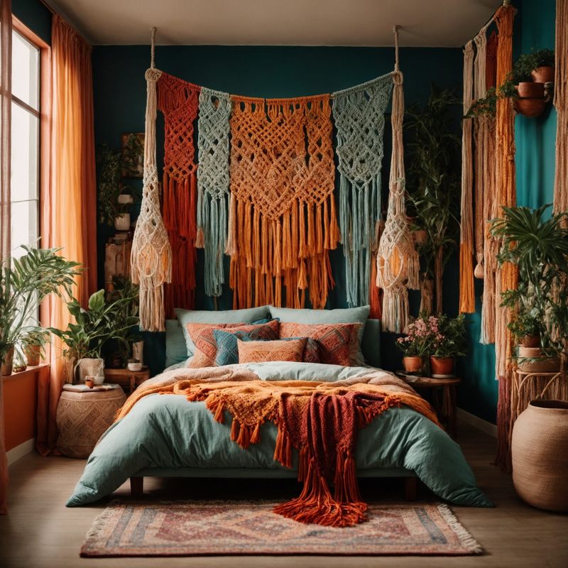 16 Hot Home Trends Predicted To Fade And 5 That May Age Poorly Even Sooner - Decor Hint Boho Macramé Overload