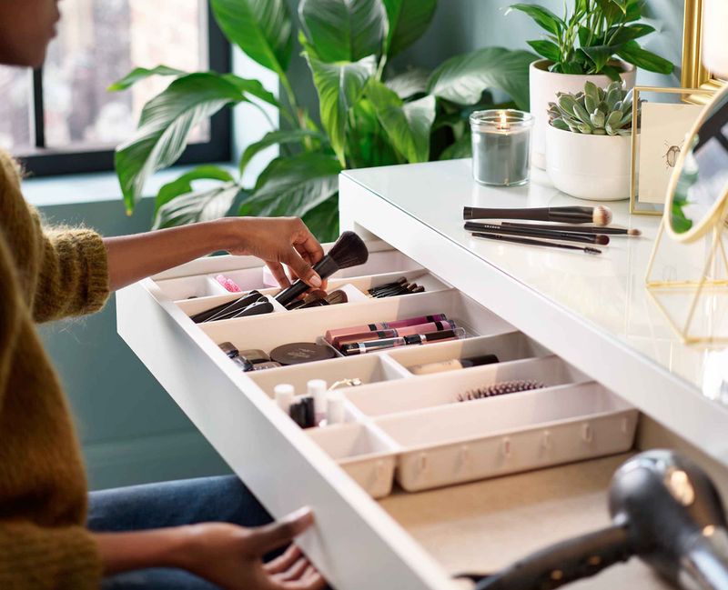 Drawer Organizers for Bathroom Products