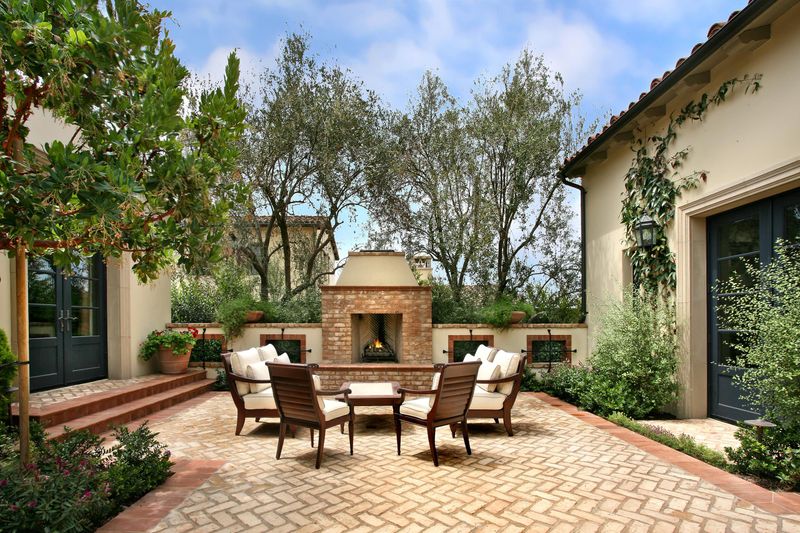 Paved Courtyard