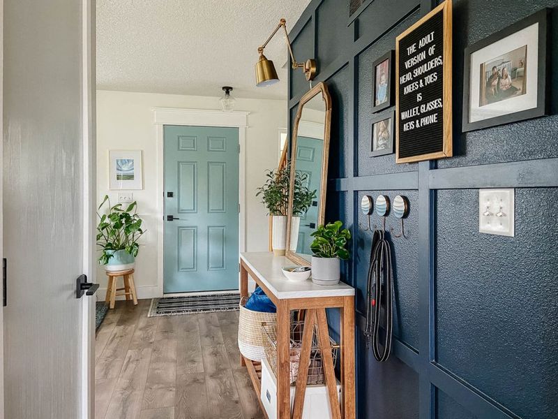 Create A Drop Zone By The Entryway