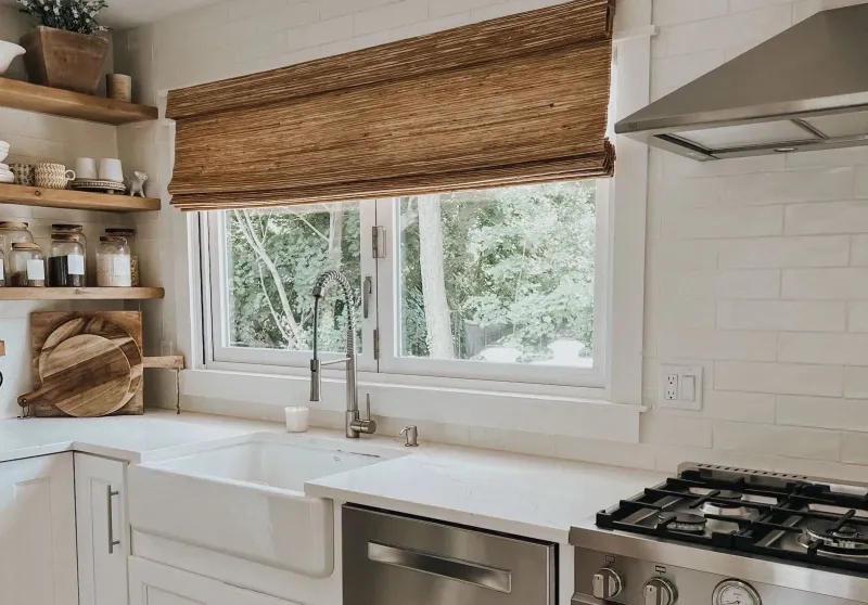 22 Ways To Modernize An Outdated Kitchen Without Totally Replacing It - Decor Hint Replace Window Treatments