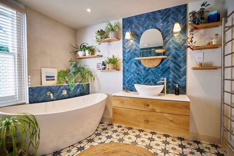 Bold Bathroom Tiles