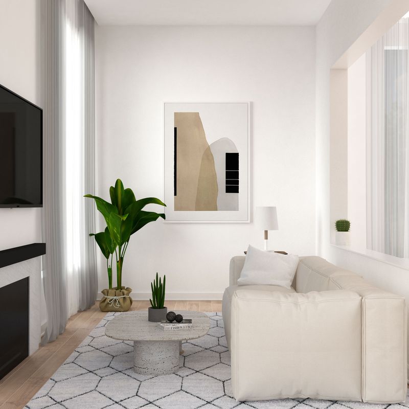 Make Your Small Living Room Shine 12 Styling Ideas For More Space And Style - Decor Hint Use Light, Neutral Wall Colors