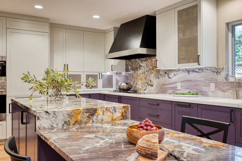 12 Kitchen Colors Designers Say You Should Try In 2025 Instead Of Many Shades Of Green (Plus 6 More Gorgeous Shades) - Decor Hint Soft Plum