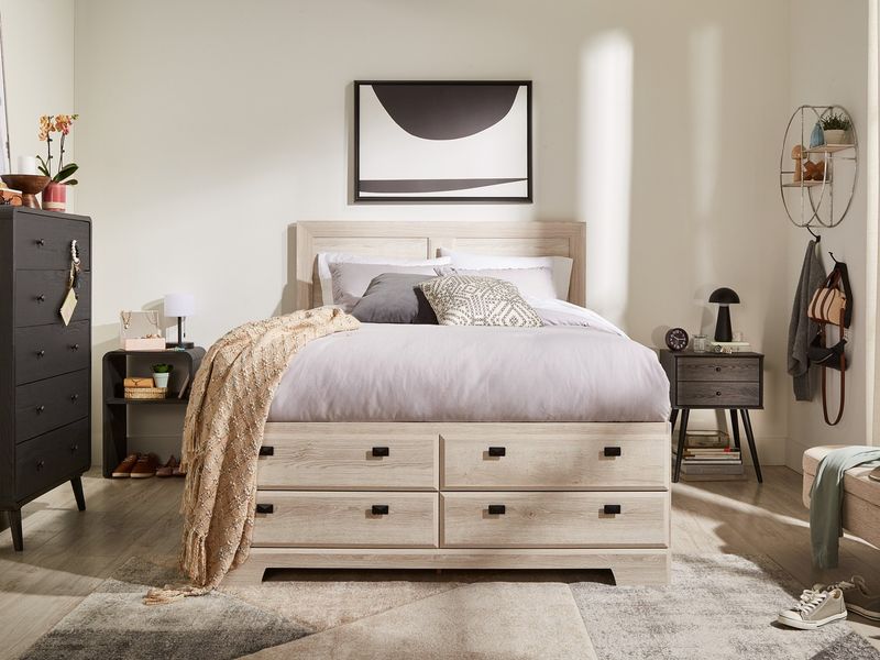 Clever Storage Ideas For Every Room In Your Home - Decor Hint Bed Frame with Drawers