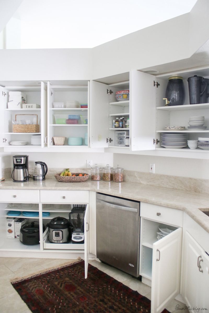Keep countertops clear