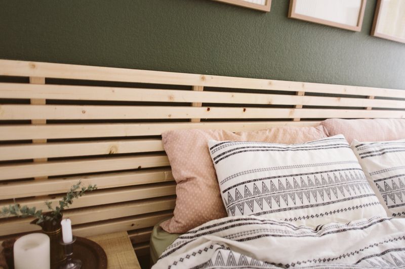 22 Clever IKEA Hacks That Don't Look Like IKEA At All - Decor Hint Unique Headboard Made With IKEA Panels