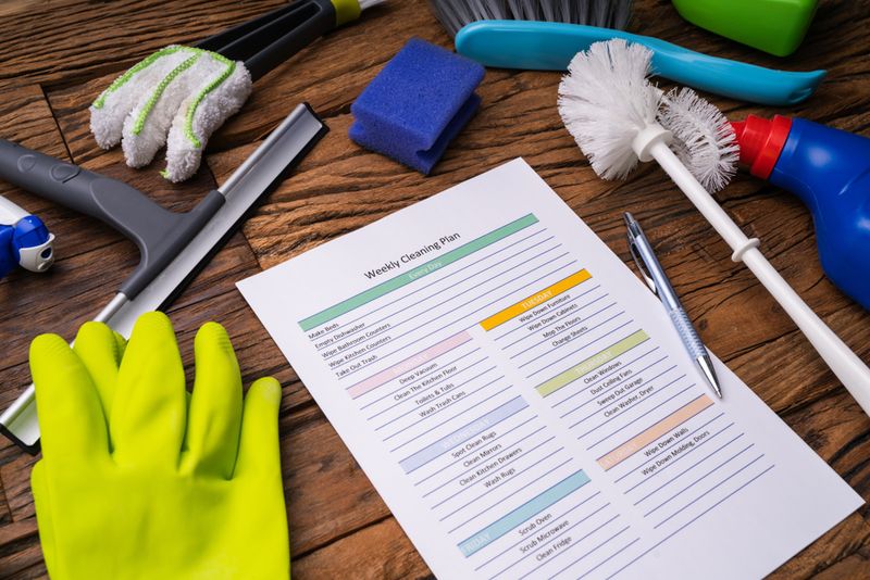 7 Things Tidy Homeowners Do Once A Week - Decor Hint Quick Kitchen Deep Clean