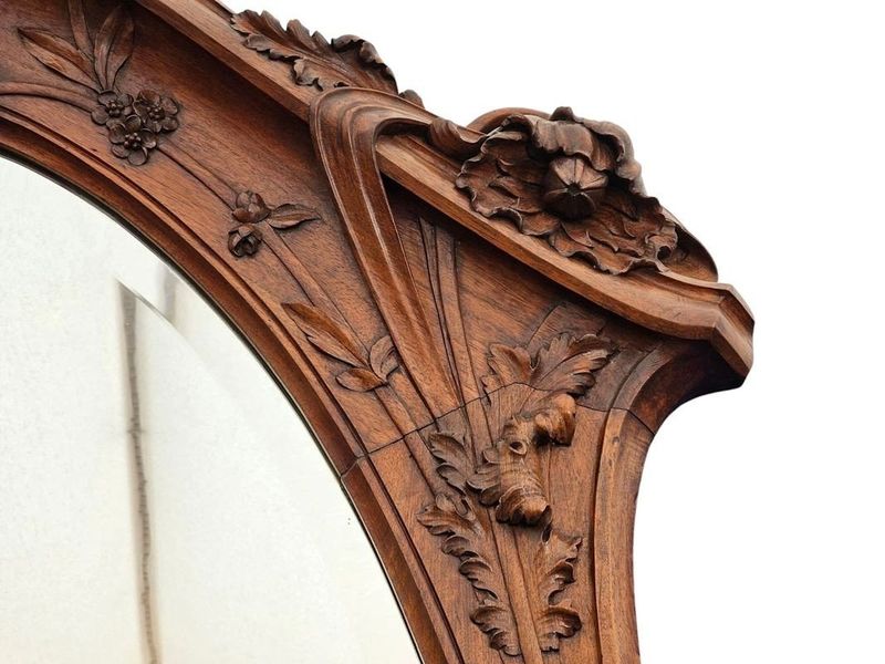 16 Antique Mirrors That Are Worth More Than You Think - Decor Hint Art Nouveau Mirrors by Émile Gallé