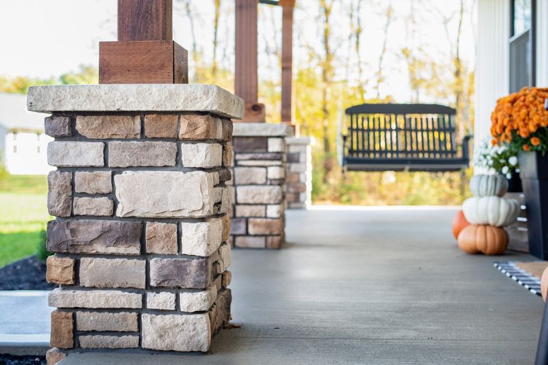 Locally-Sourced Stone Accents
