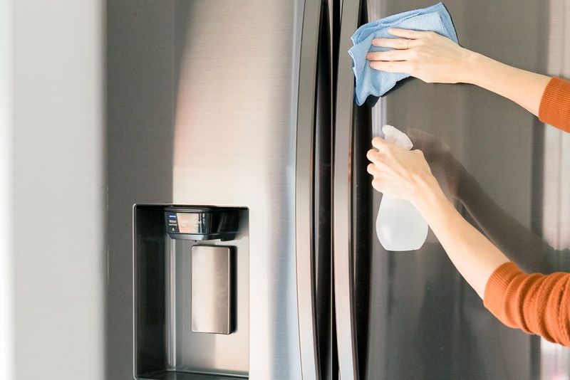 How To Fake A Deep Clean 10 Visual Tricks And 7 Spotless Secrets That Impress Guests - Decor Hint Use Glass Cleaner on Appliances (Spotless Secret)