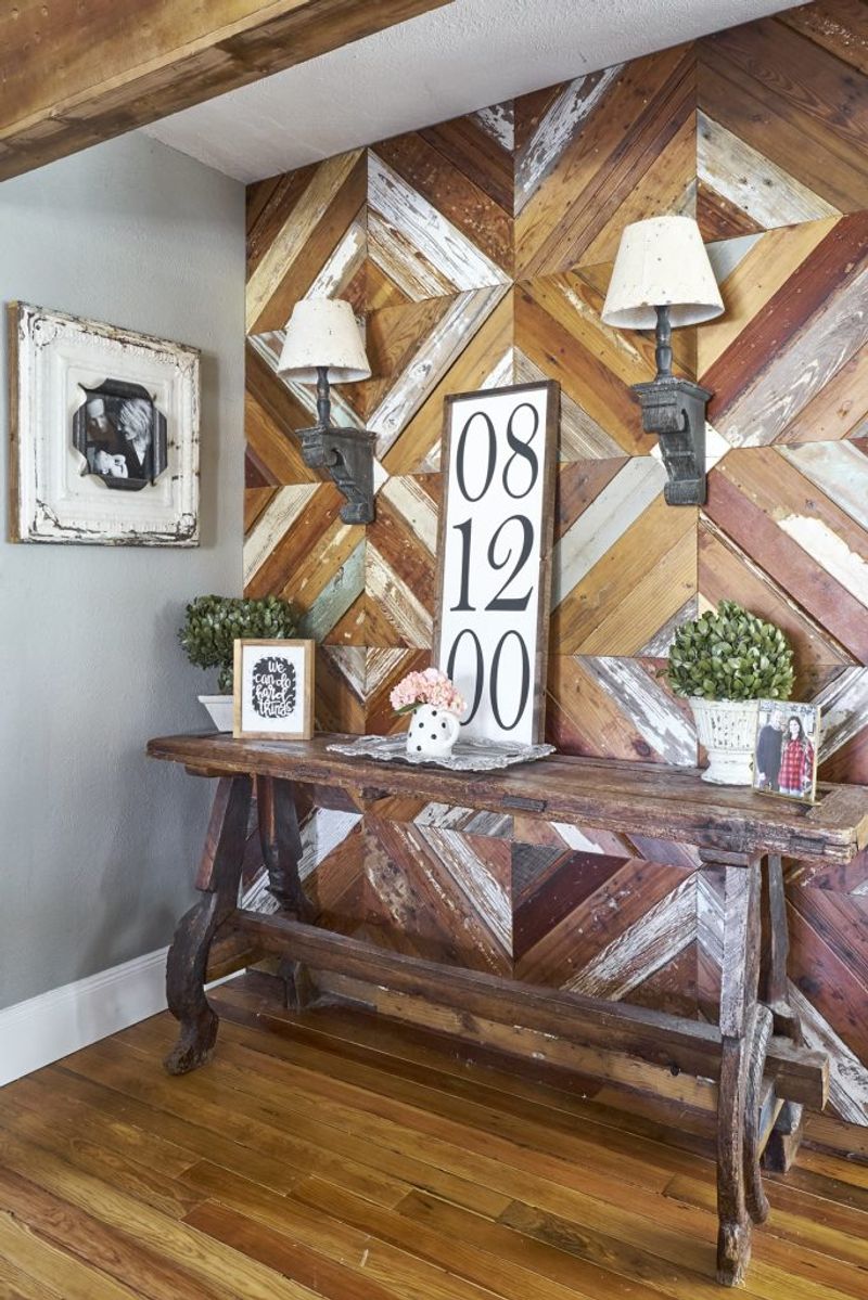 Say Goodbye To These 11 Farmhouse Fads And Please Ditch These 6, Too - Decor Hint Overuse of Distressed Wood