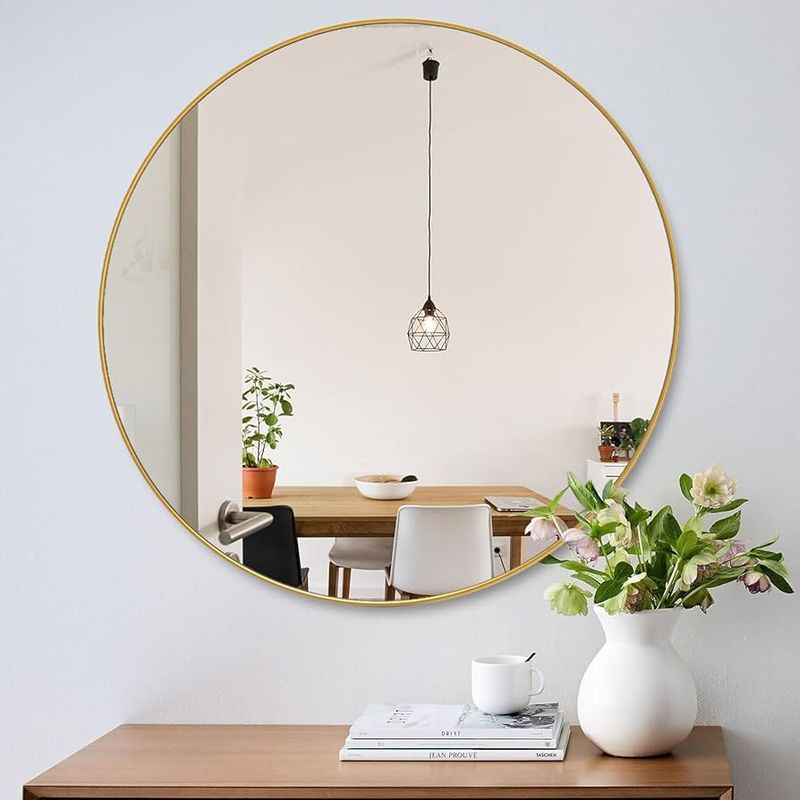 16+ Of My Favorite Amazon Home Decor Finds (And More!) - Decor Hint Gold Framed Round Mirror