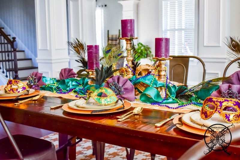 Mardi Gras Color Palette