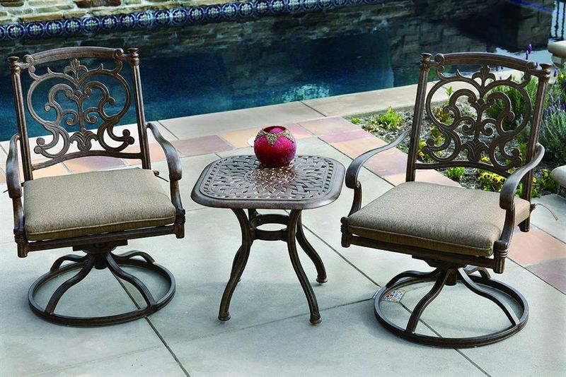 Wrought Iron Bistro Sets