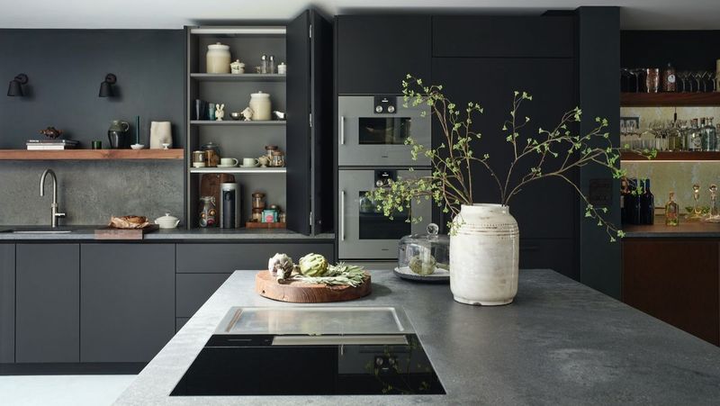 7 Kitchen Colors Designers Say You Should Try In McDonough Homes And 4 More Gorgeous Picks For Southern Charm - Decor Hint Charcoal Gray