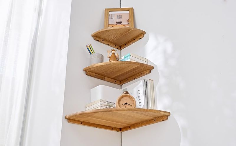 Clever Storage Ideas For Every Room In Your Home - Decor Hint Floating Corner Shelves
