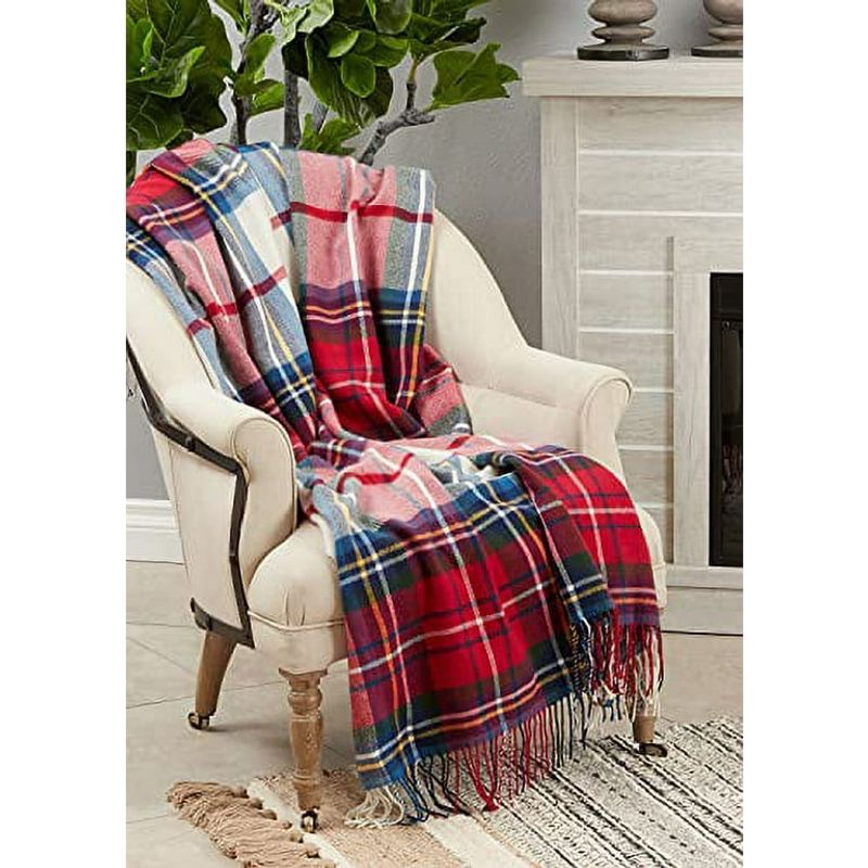 Get Your Home Winter-Ready With These 15 Creative Decor Ideas - Decor Hint Layered Flannel Throws