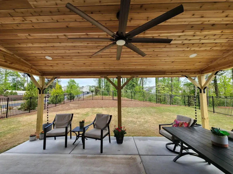 Weekend Home Projects Georgia DIYers Can't Stop Doing - Decor Hint Weather-Resistant Outdoor Living Spaces