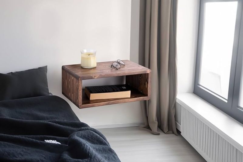 16 Expert Tips For Making Small Bedrooms Work Harder - Decor Hint Install Floating Shelves And Nightstands