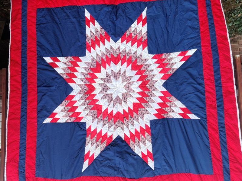 Handcrafted Quilts With Texas Star Patterns