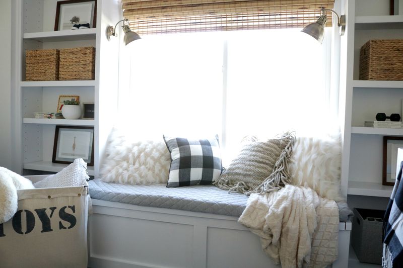 DIY Weekend Fixes To Transform Your Connecticut Home - Decor Hint Window Seat Storage Solution