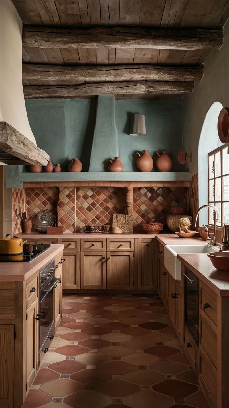 16 Cozy Color Combinations Perfect For Cottage Style Homes - Decor Hint Warm Terracotta and Buttermilk
