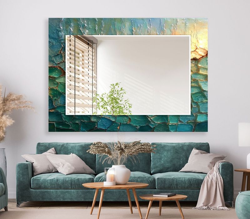 11 Interiors That Make A Case For The Blue & Green Color Combo - Decor Hint Aqua & Fern Entryway