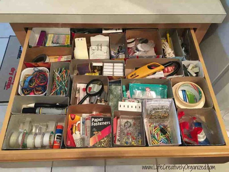 Clever Storage Ideas For Every Room In Your Home - Decor Hint Drawer Dividers from Cardboard