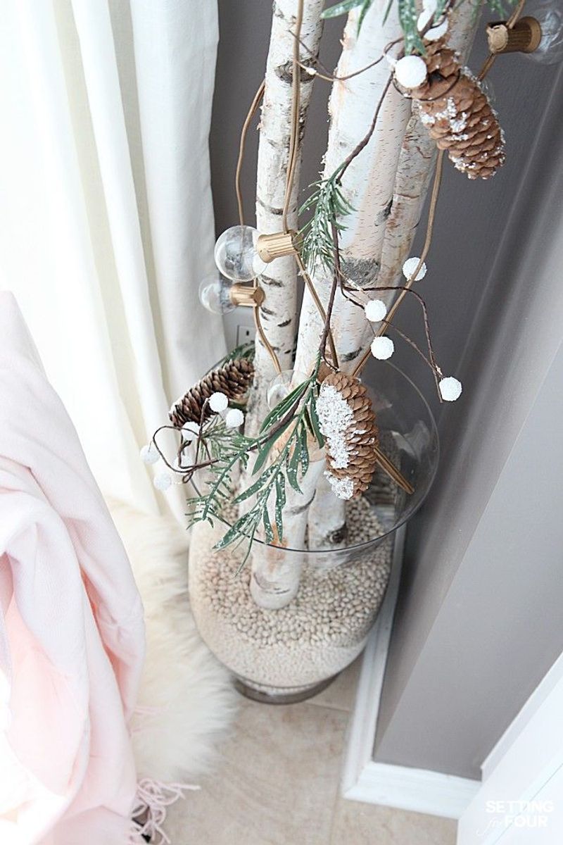 Get Your Home Winter-Ready With These 15 Creative Decor Ideas - Decor Hint Birch Log Arrangements