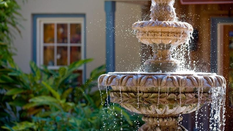 Loud Water Features Running Constantly